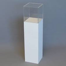 Indlæs billede til gallerivisning Salgsdisplay Mat / Med plexiglas montre