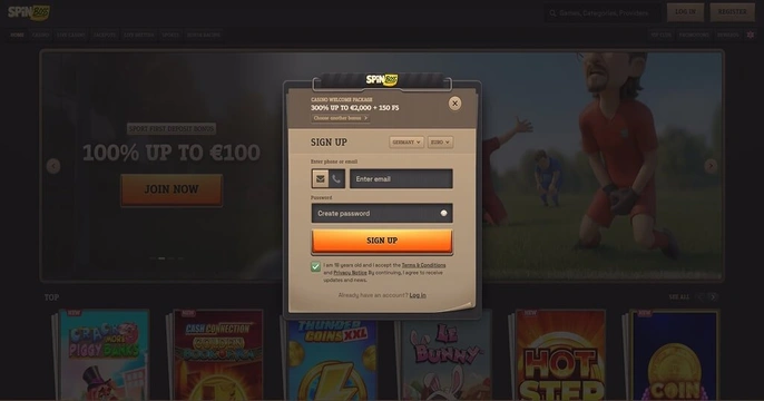 Spin Boss Casino Login
